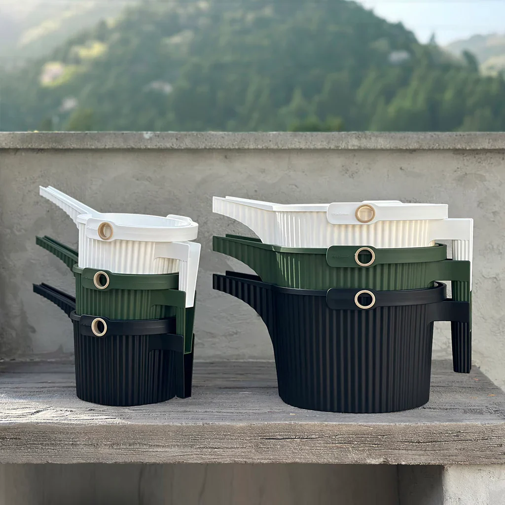 Hachiman Garden Beetle Watering Cans - Large 5L – White - Image 3