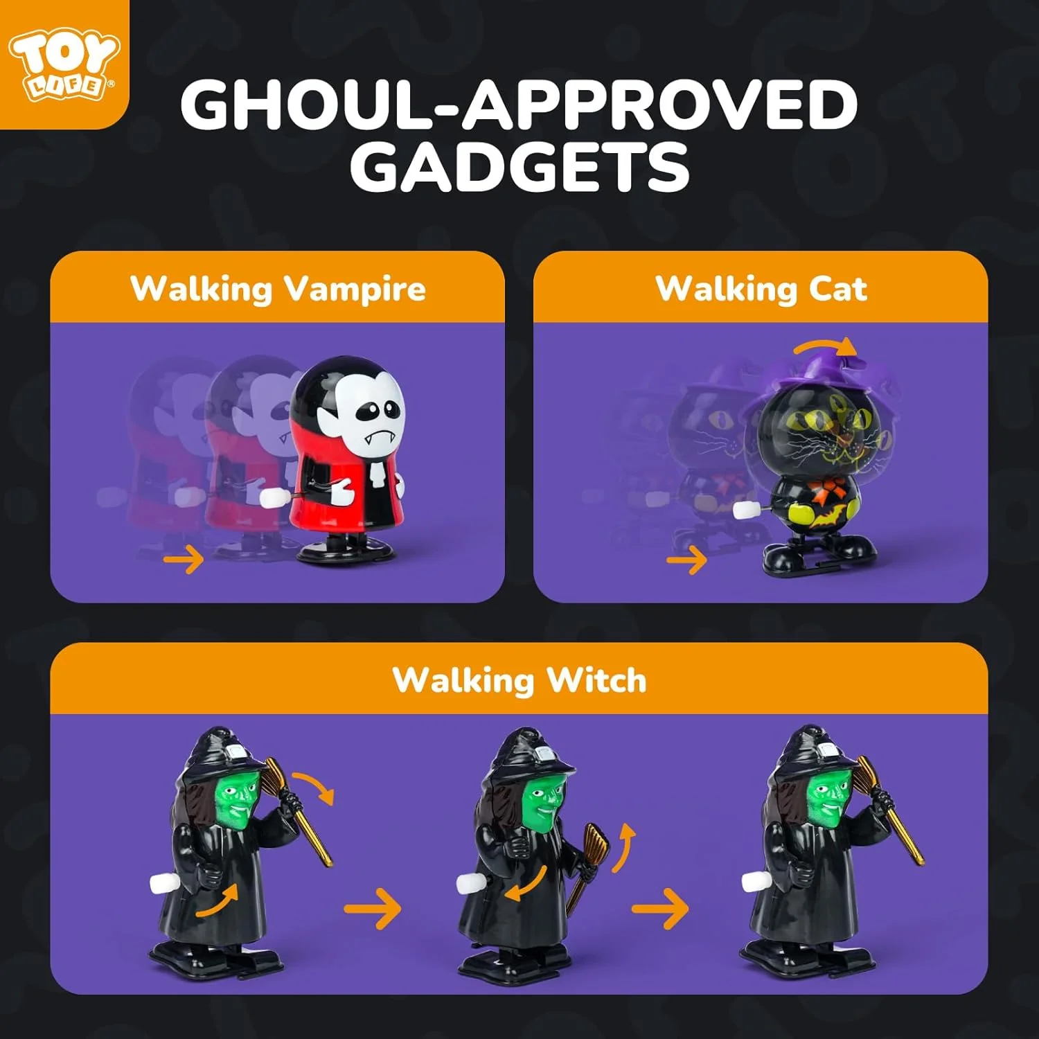Halloween Wind Up Toys – Assorted Styles – Each Sold Separately - Image 2