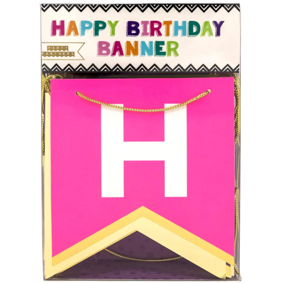 Happy Birthday Party Banner β 7-Feet