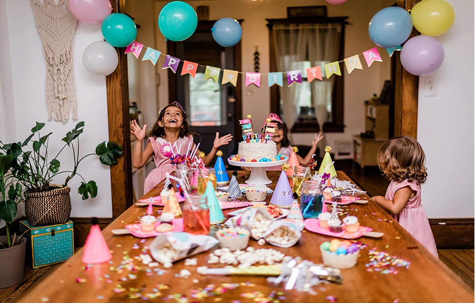 Happy Birthday Party Banner β 7-Feet - Image 3