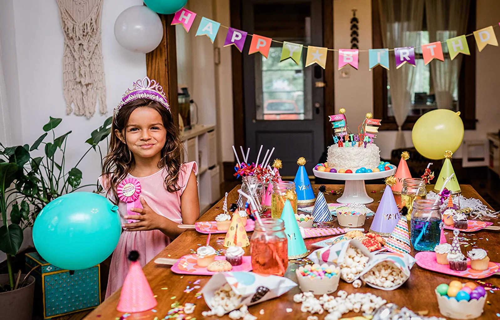Happy Birthday Party Banner β 7-Feet - Image 4