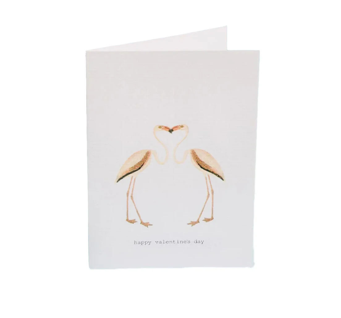 Happy Valentines Day Greeting Card β 3.5" x 5"