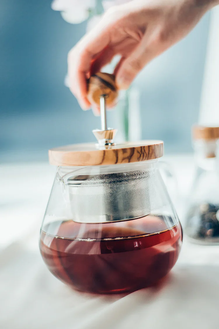 Hario "Teaor" Tea Maker Olive Wood Pot - Image 5