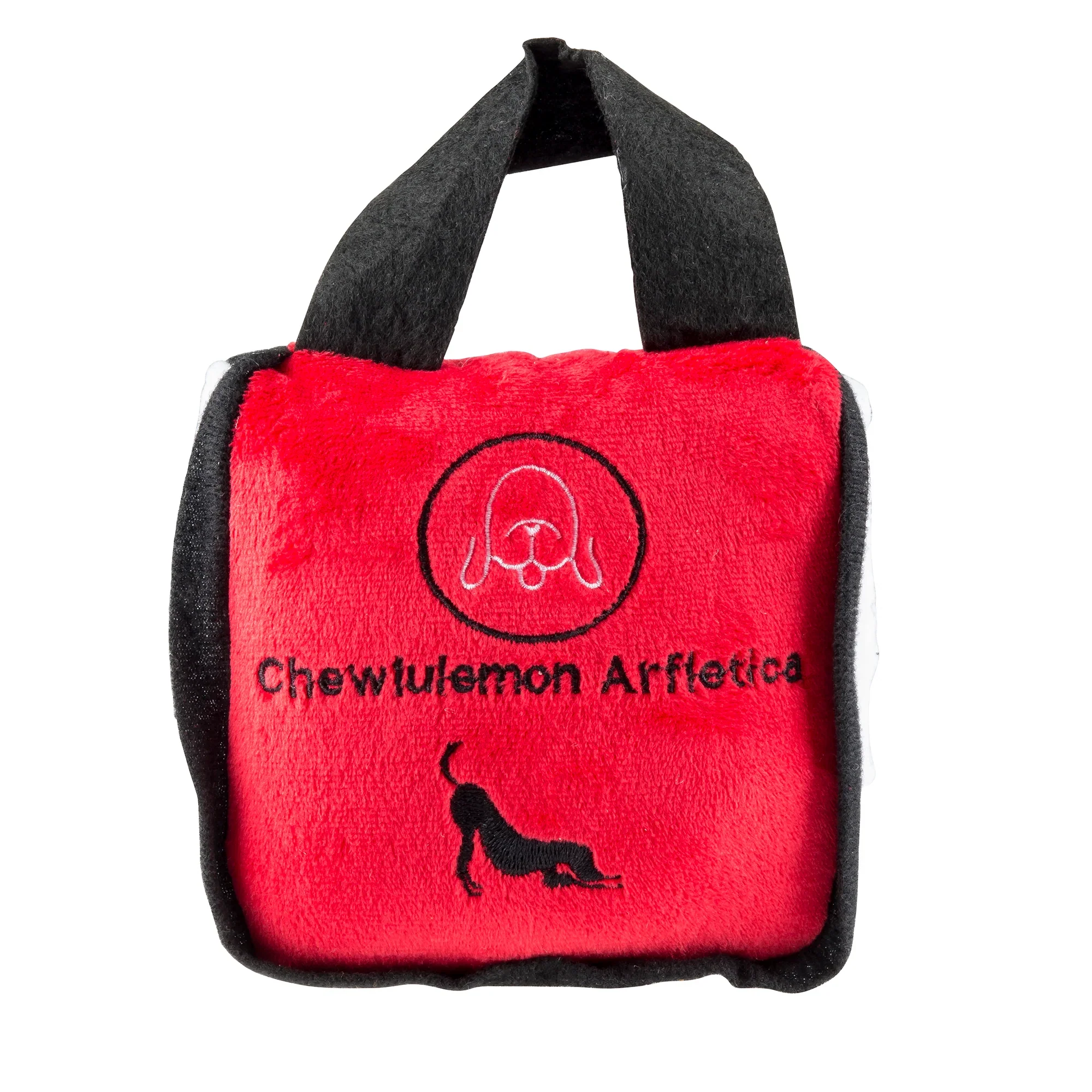 Haute Diggity Dog Designer Inspired Plush Dog Toy – Chewlulemon Bag - Image 2