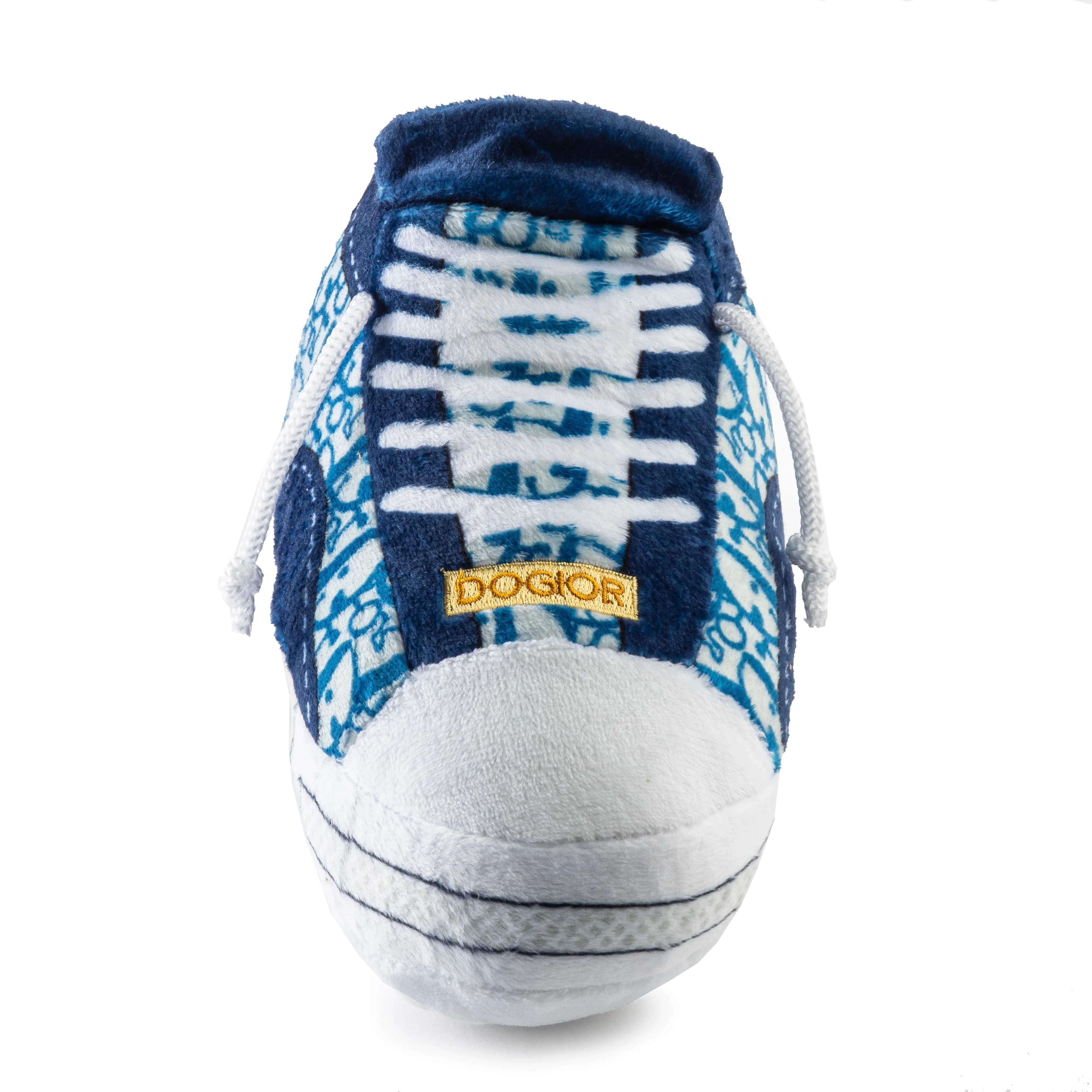Haute Diggity Dog Designer Inspired Plush Dog Toy – Dogior High-Top Tennis Shoe - Image 2