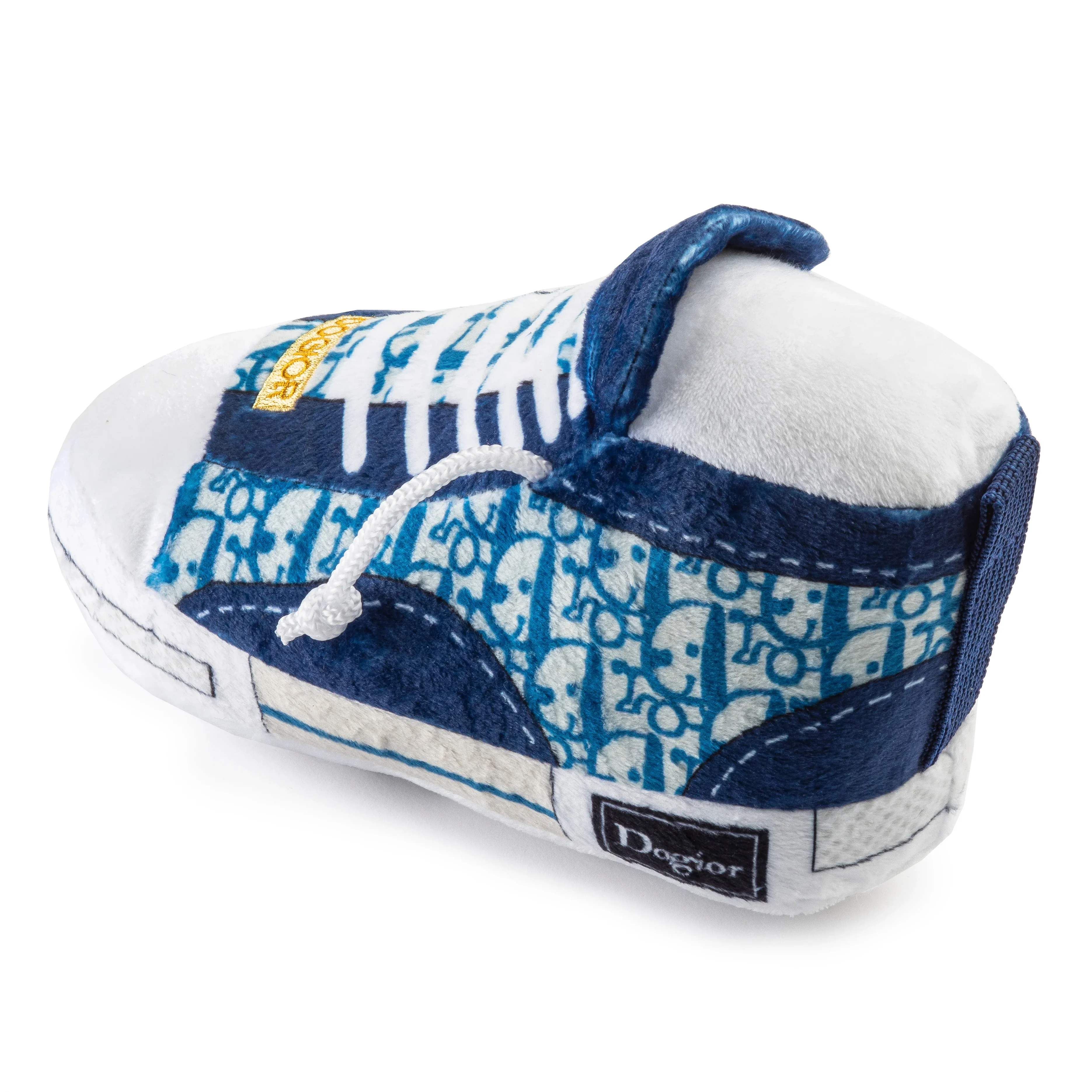 Haute Diggity Dog Designer Inspired Plush Dog Toy – Dogior High-Top Tennis Shoe - Image 3