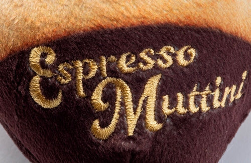Haute Diggity Dog Designer Inspired Plush Dog Toy – Espresso Muttini - Image 3