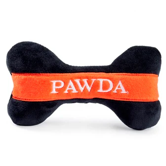 Haute Diggity Dog Designer Inspired Plush Dog Toy – Pawda Bone - Image 3