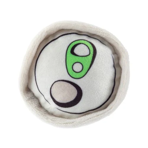 Haute Diggity Dog Designer Inspired Plush Dog Toy –White Paw - Waggermelon Hound Seltzer - Image 3