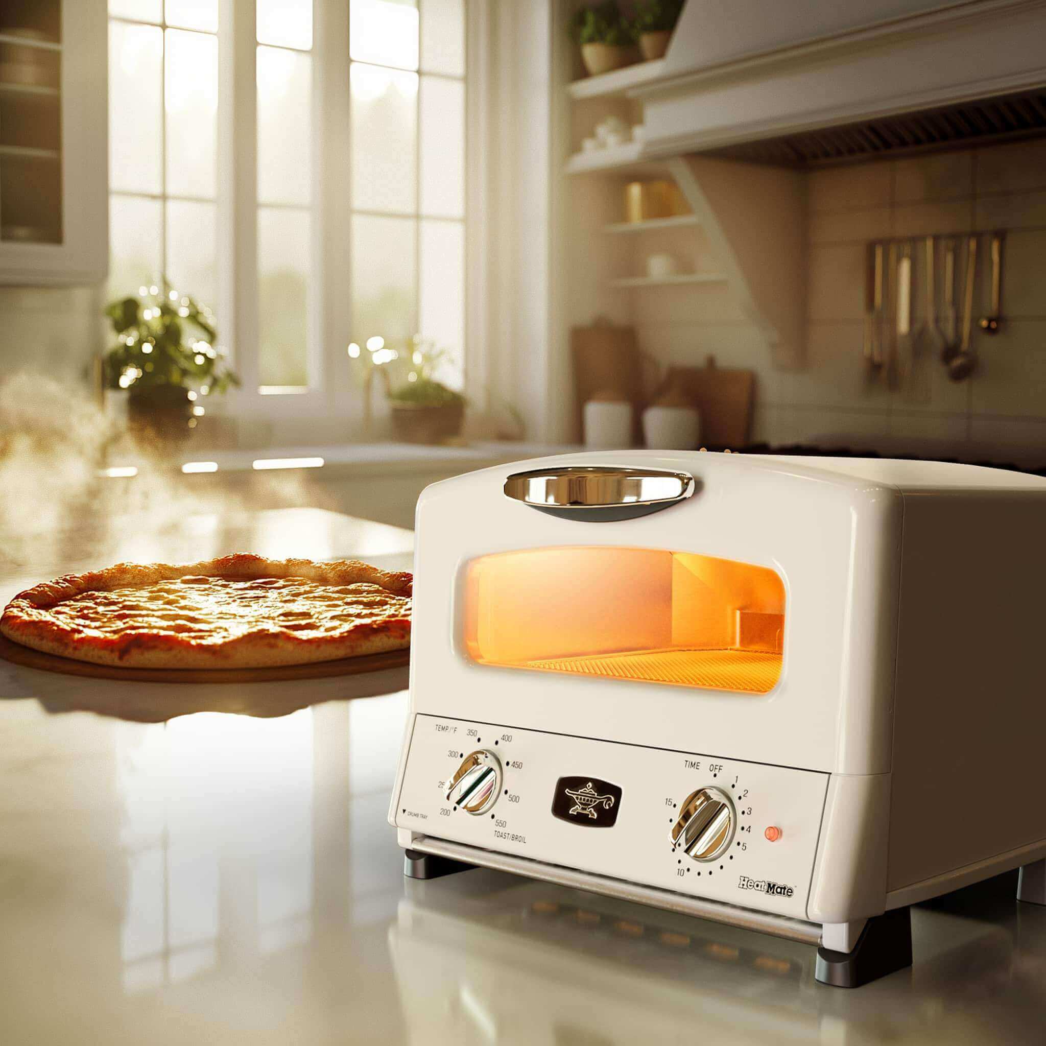 HeatMate Toaster Oven  –  White - Image 6