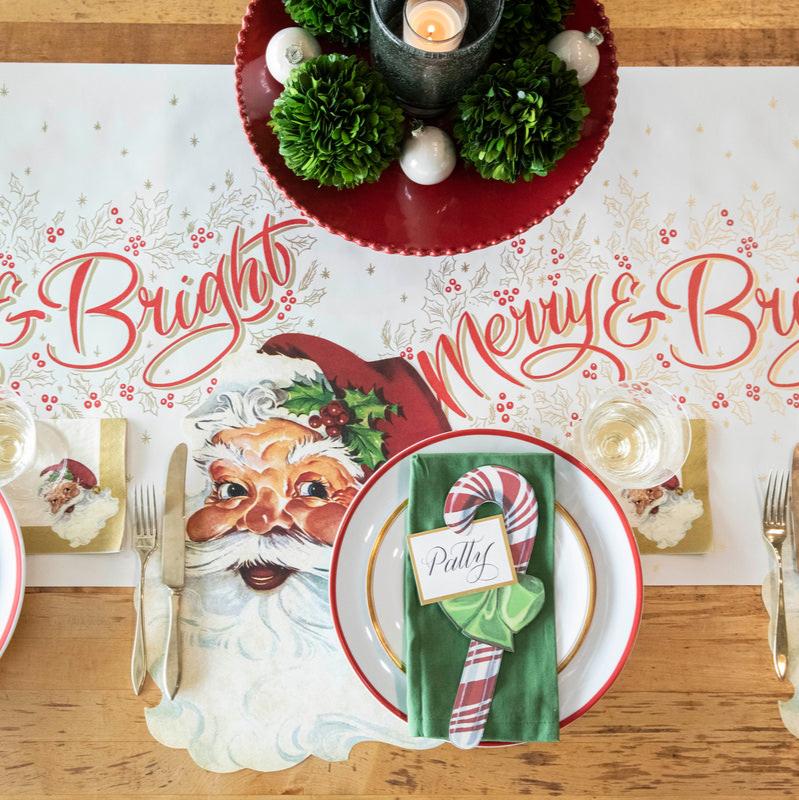 Hester & Cook Die-cut Paper Placemats – Santa – 12 - Image 4