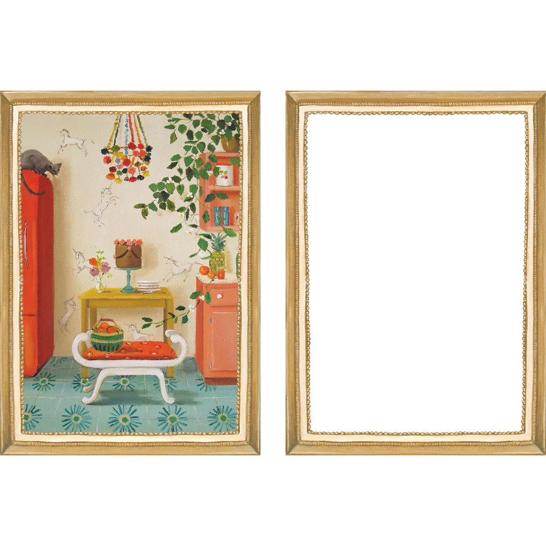 Hester & Cook Flat Note Boxed Cards – Fabulous Fête – Set of 6 - Image 2