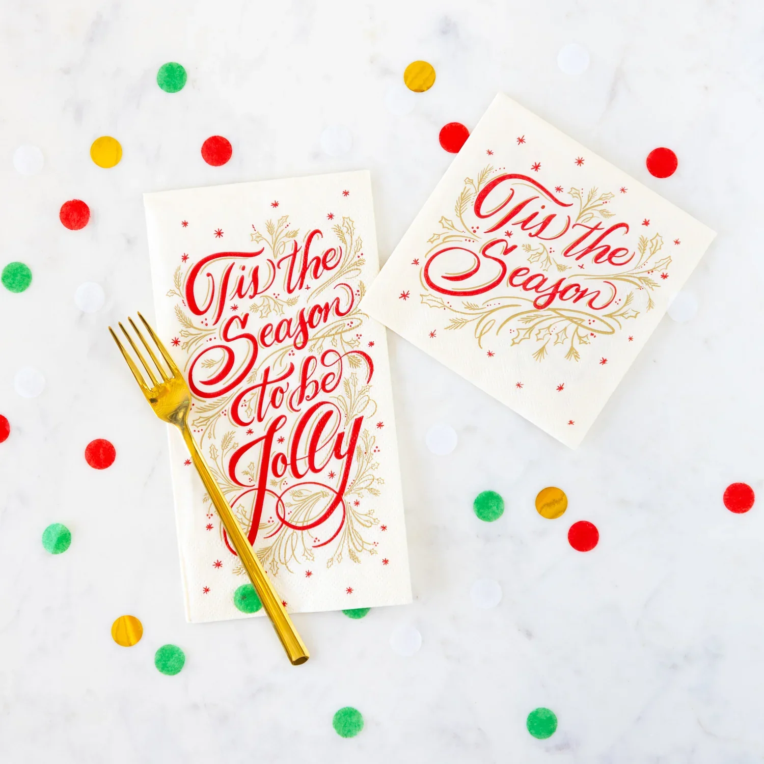 Hester & Cook Guest Towel – Tis the Season – 16pk - Image 2
