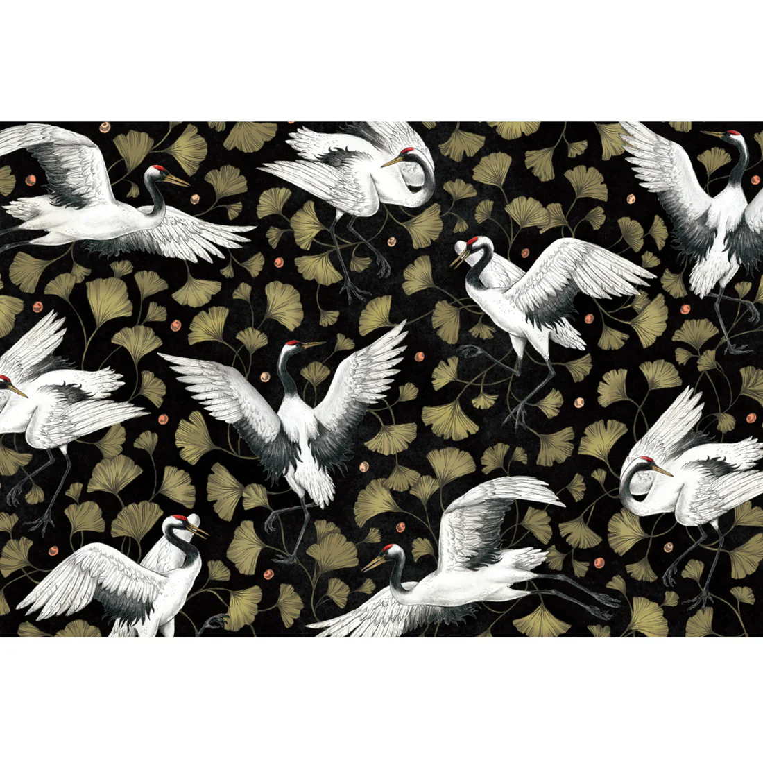 Hester & Cook Paper Placemats - Crane Dance – 18 Per Package