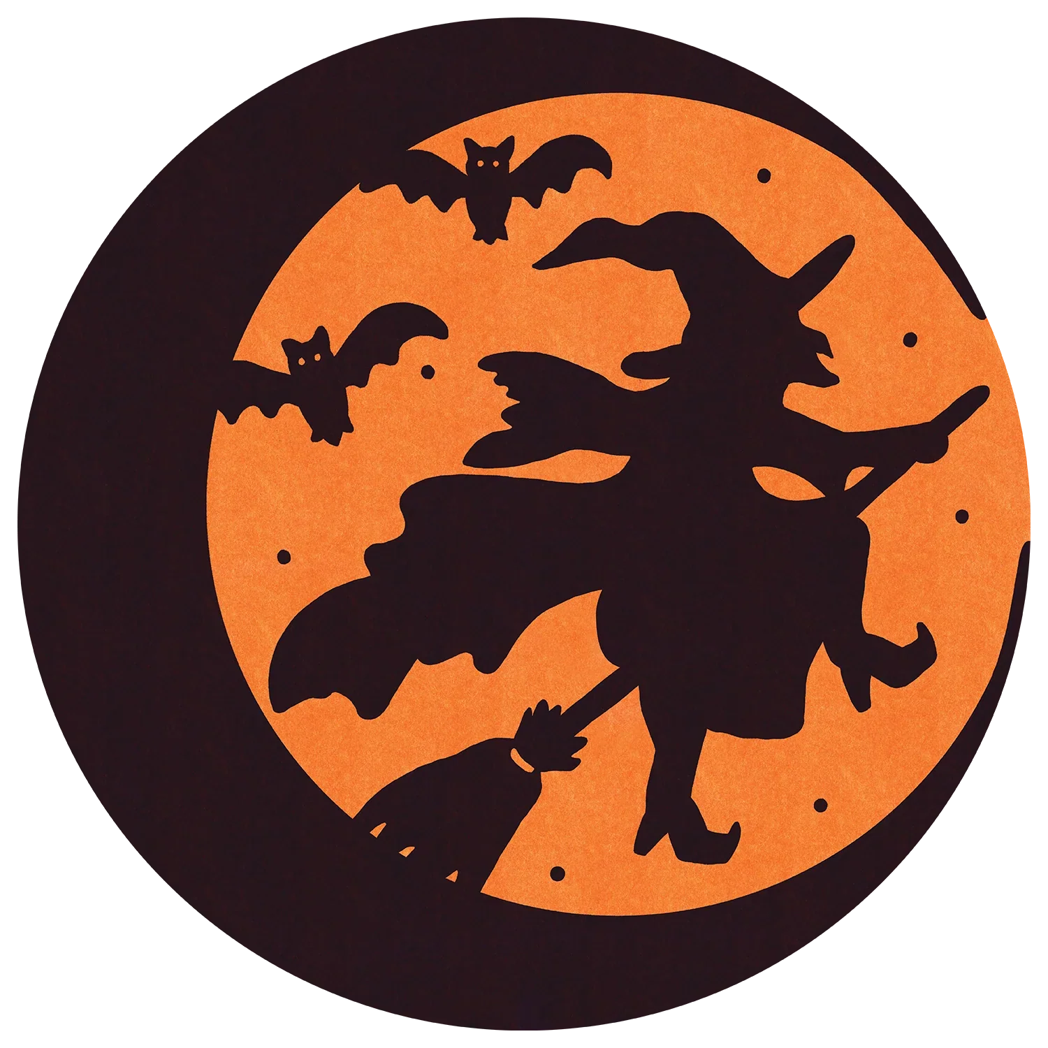 Hester & Cook Paper Placemats - Die-Cut Wicked Witch Placemat β Pack of 12