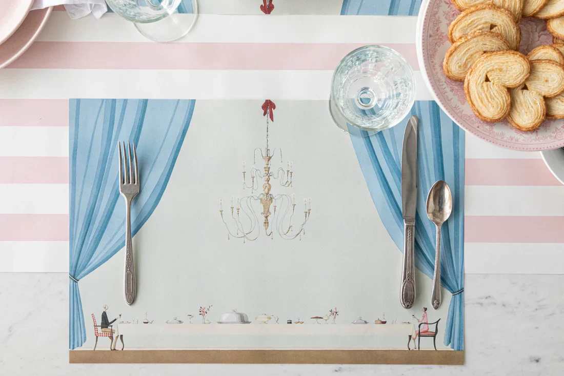 Hester & Cook Paper Placemats - Table For Two – 18 Per Package - Image 2