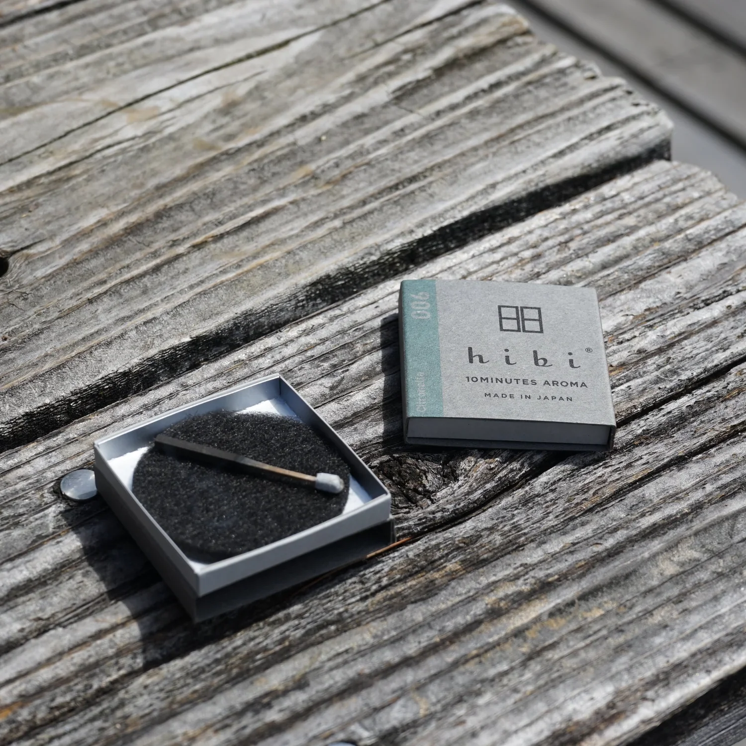 Hibi Match - Box of 8 Incense Matches – Ambergris - Image 3