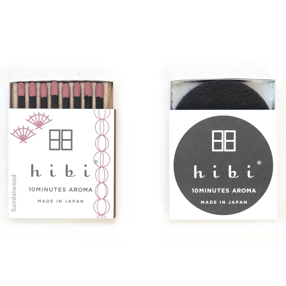 Hibi Match - Box of 8 Incense Matches – Sandalwood