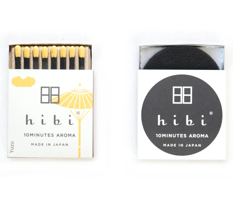 Hibi Match - Box of 8 Incense Matches – Yuzu