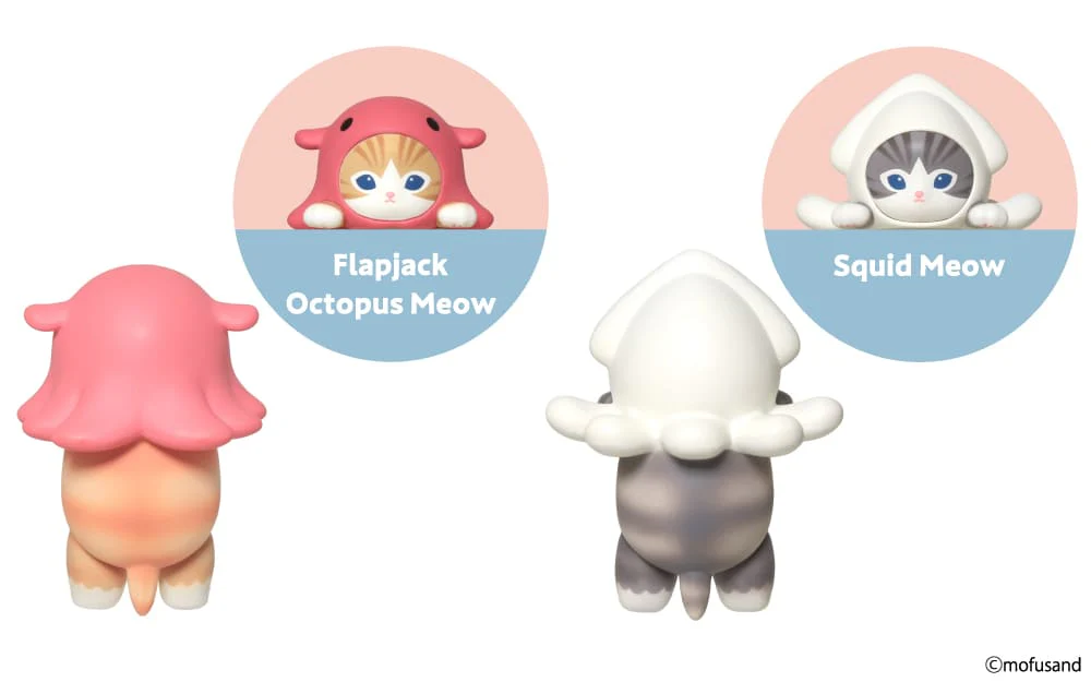 Hippers Blind Box Self Adhesive Mini Collectibles – Mofusand–Assorted Styles – Each Sold Separately - Image 3