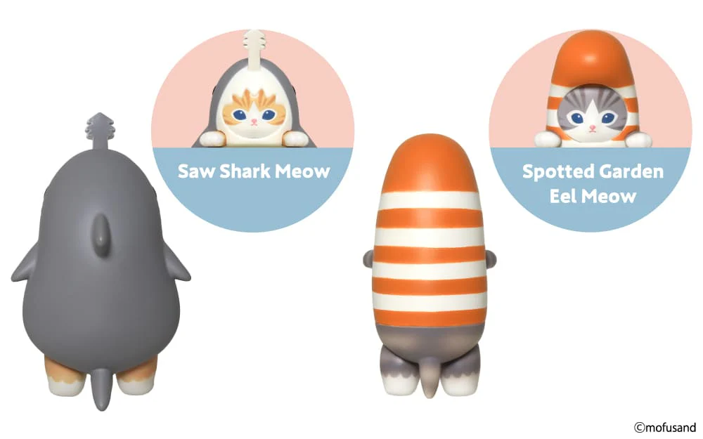 Hippers Blind Box Self Adhesive Mini Collectibles – Mofusand–Assorted Styles – Each Sold Separately - Image 4