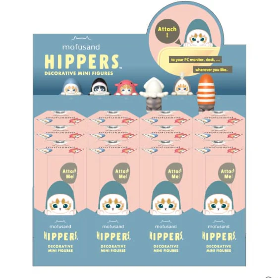 Hippers Blind Box Self Adhesive Mini Collectibles – Mofusand–Assorted Styles – Each Sold Separately - Image 9