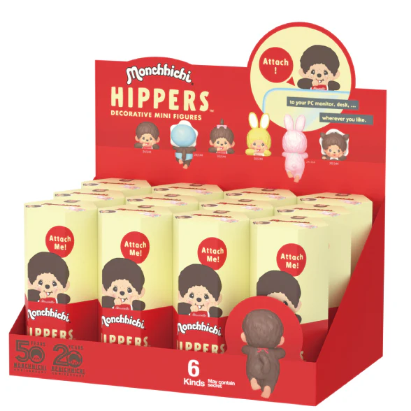 Hippers Blind Box Self Adhesive Mini Collectibles – Monchhichi –Assorted Styles – Each Sold Separately (Copy) - Image 11