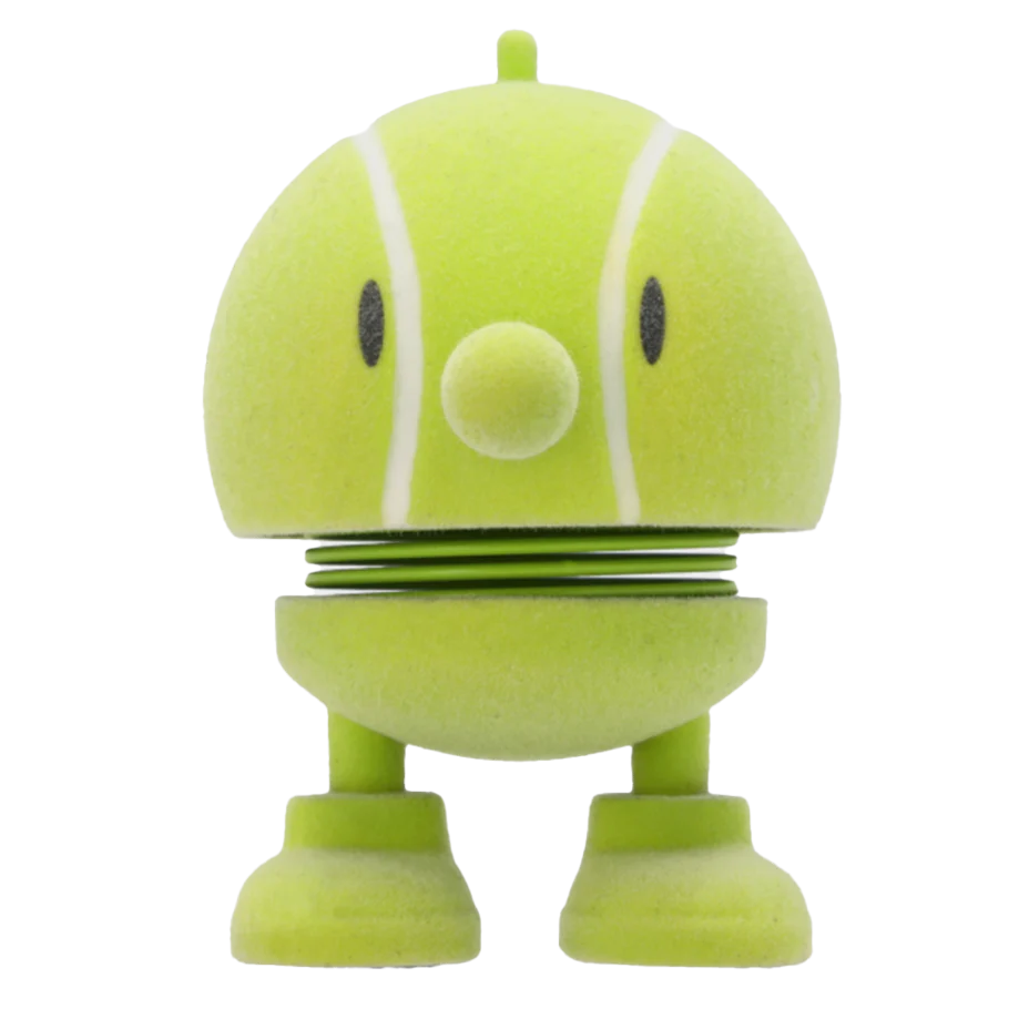 Hoptimist Bobblehead Figure – 3"– Tennis Bumble