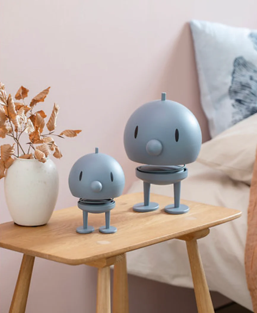 Hoptimist Bumble Spring Lamp – Large – Sky Blue - Image 2