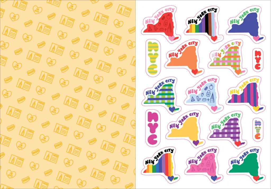 I Love New York City Sticker Books – 425+ Stickers Celebrating the Big Apple - Image 3