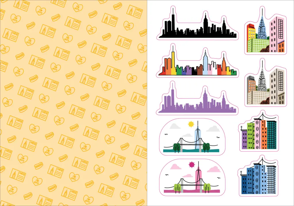 I Love New York City Sticker Books – 425+ Stickers Celebrating the Big Apple - Image 4