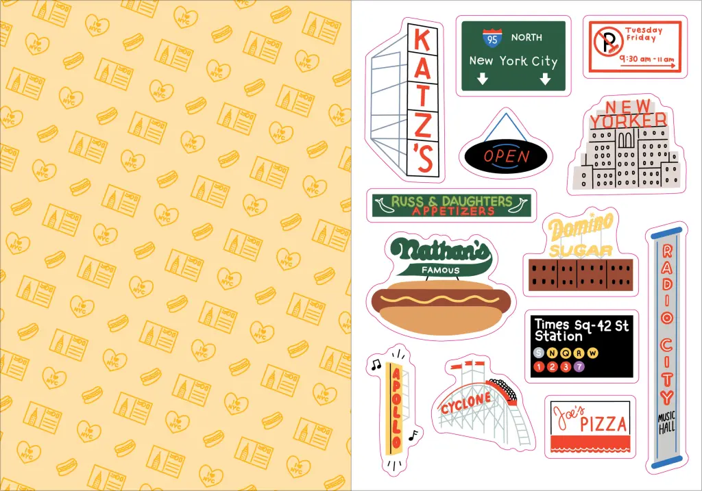 I Love New York City Sticker Books – 425+ Stickers Celebrating the Big Apple - Image 5