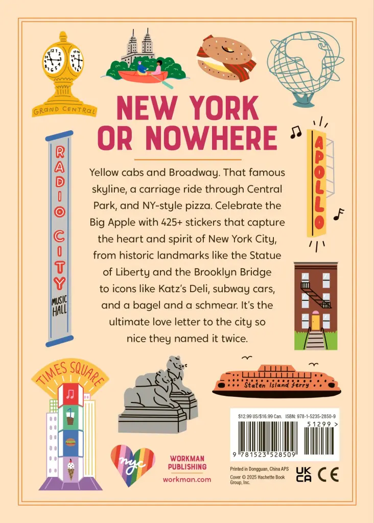 I Love New York City Sticker Books – 425+ Stickers Celebrating the Big Apple - Image 9