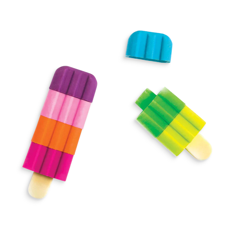 Icy Pops Puzzle Scented Erasers – Set of 4 - Image 2