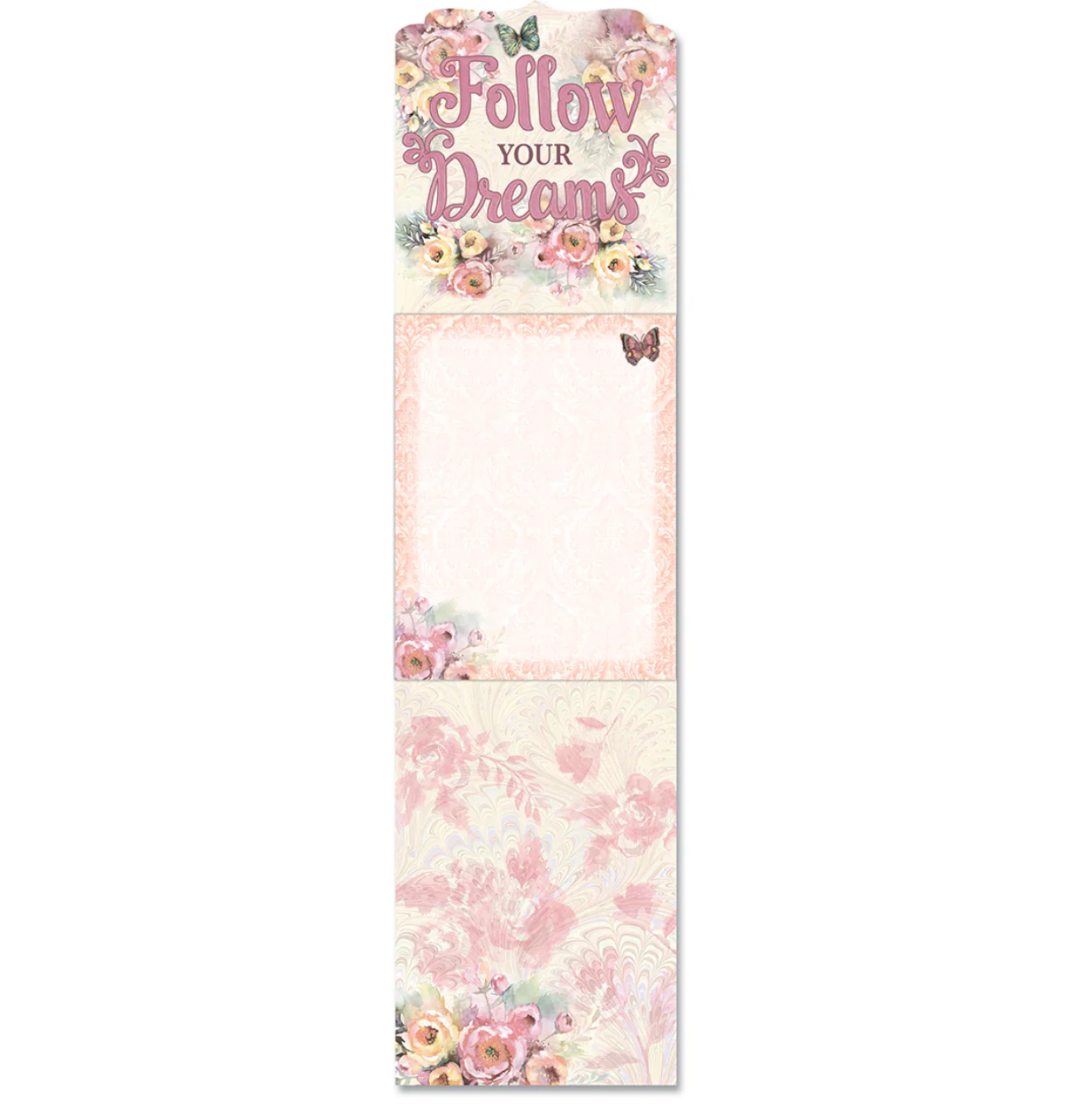 Inspirational Magnetic Pocket Note Pad - Follow Your Dreams - Image 3
