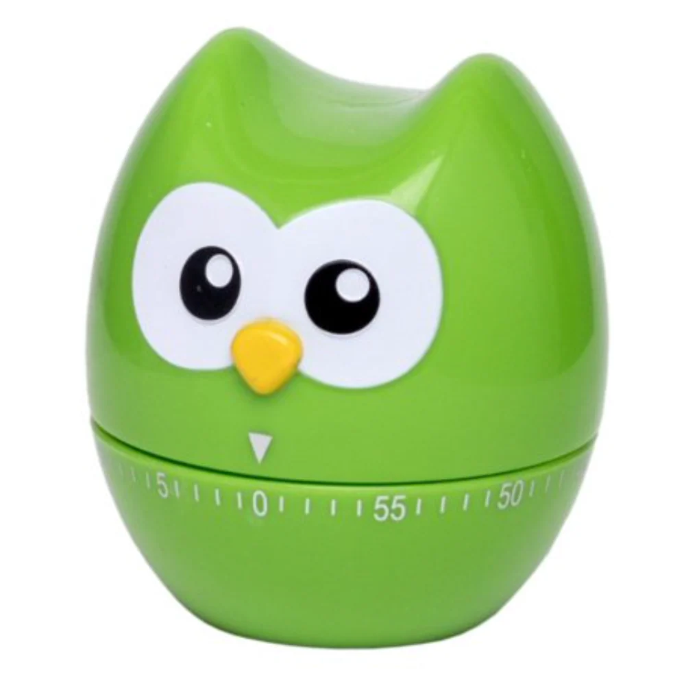 Joie Hoot Owl Kitchen Timer – Assorted Colors – Each Sold Separately - Image 2