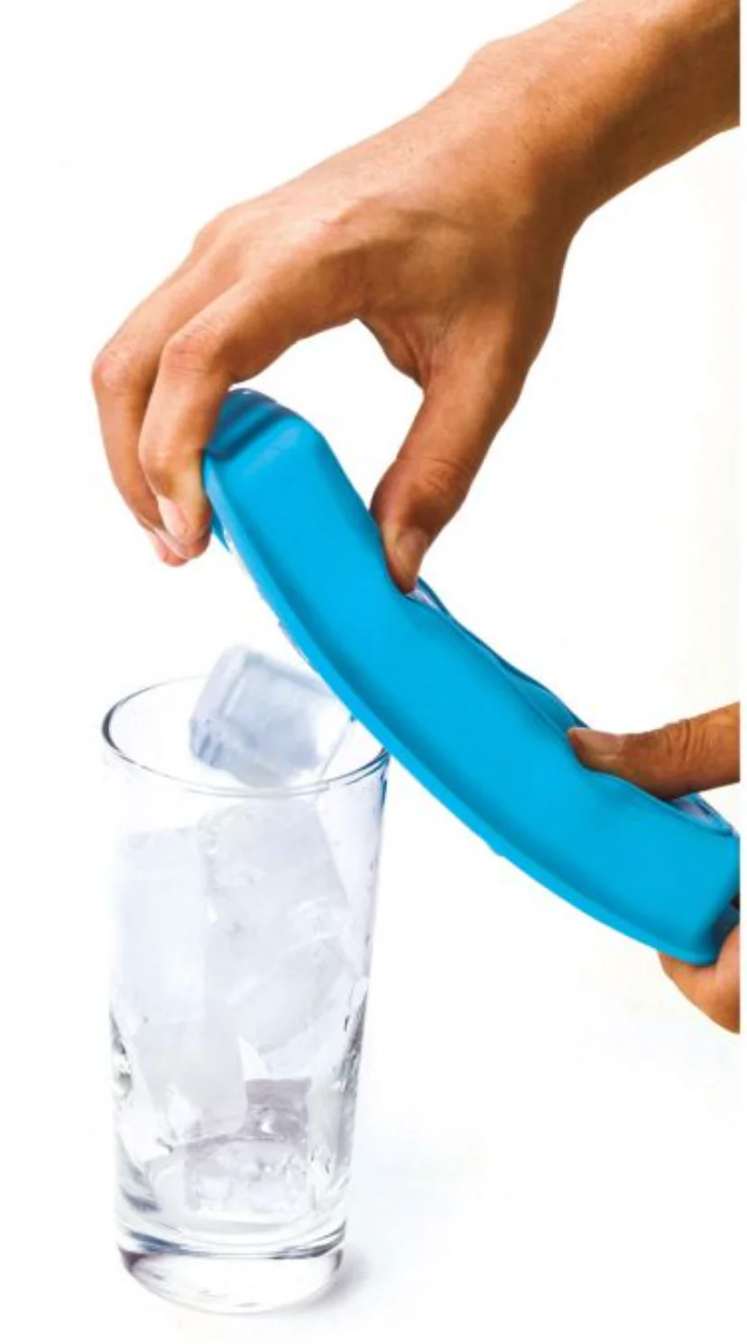 Joie Silicone 10 Slot Ice Cube Tray – Assorted Colors - SOLD INDIVIDUALLY - Image 3