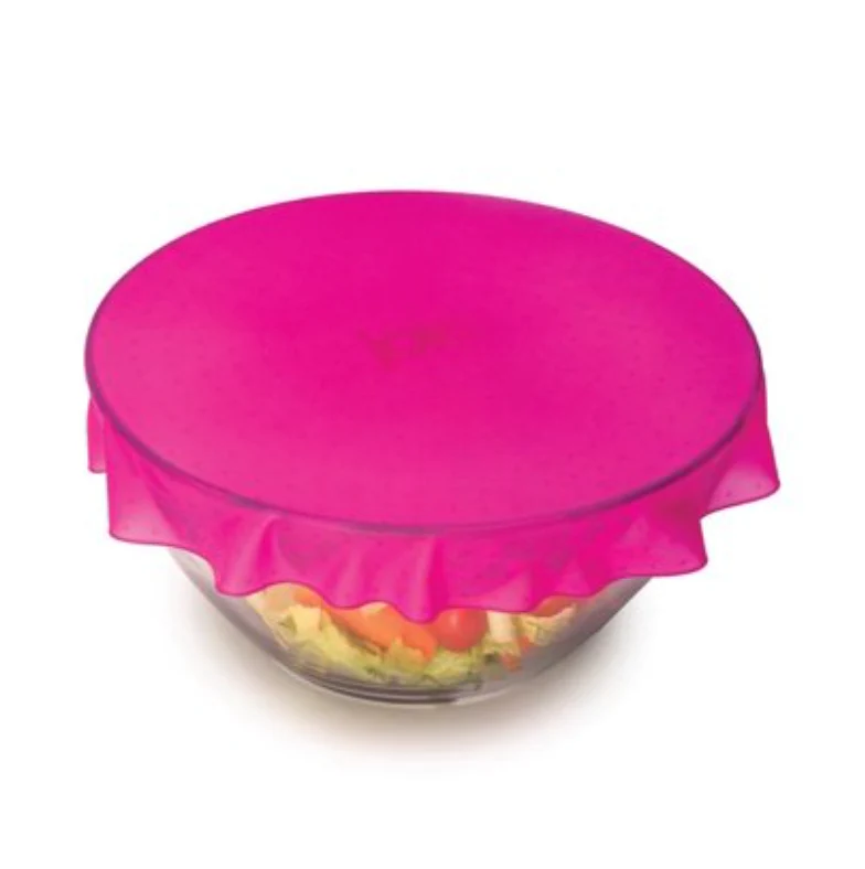 Joie Stretch Silicone Seals - Reusable Silicone Food Covers – Pack of 3 - Image 3