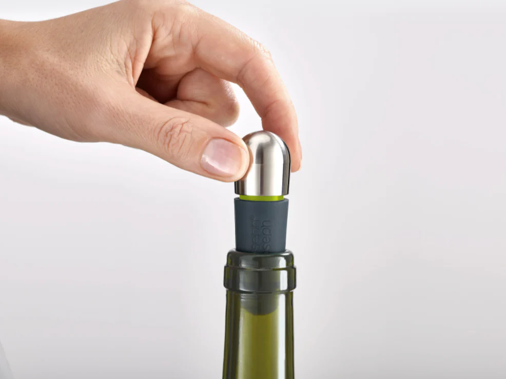 Joseph Joseph BarWise Twist-lock Wine Stoppers – Set of 2 - Image 3