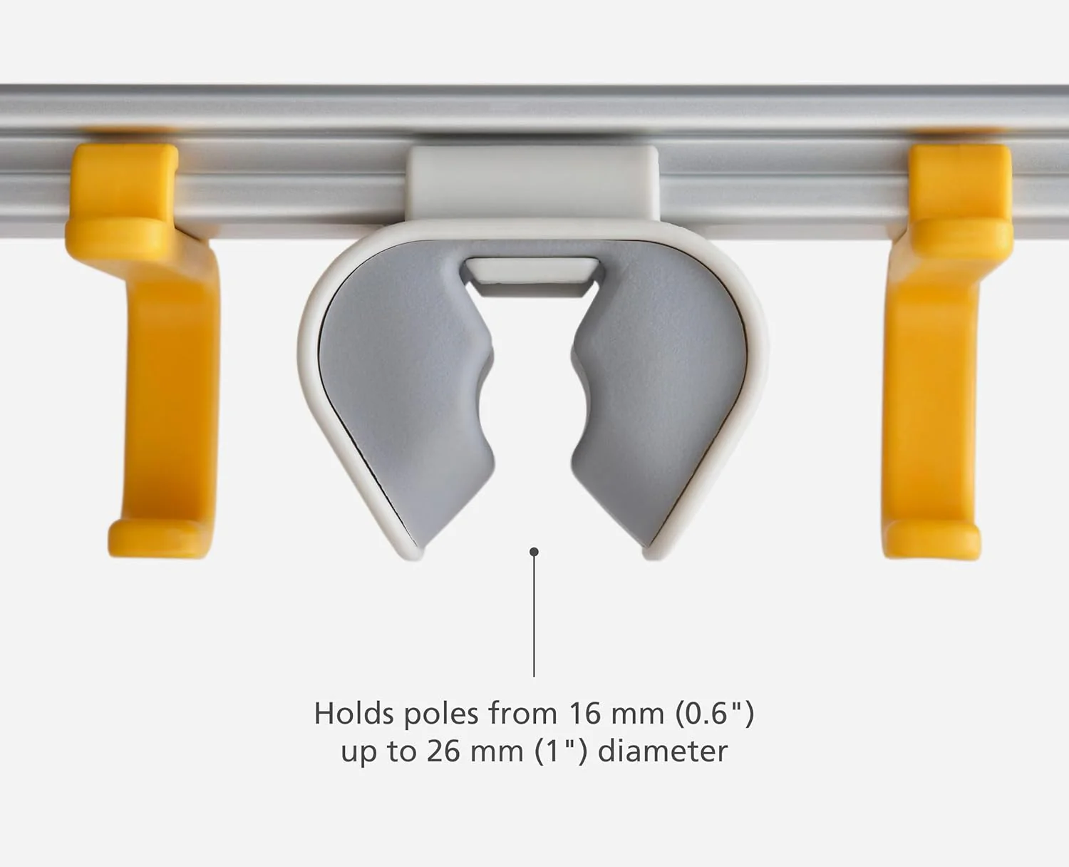 Joseph Joseph CleanTech Cleaning Utility Tool Storage Rail | Organizer Rack - Image 4