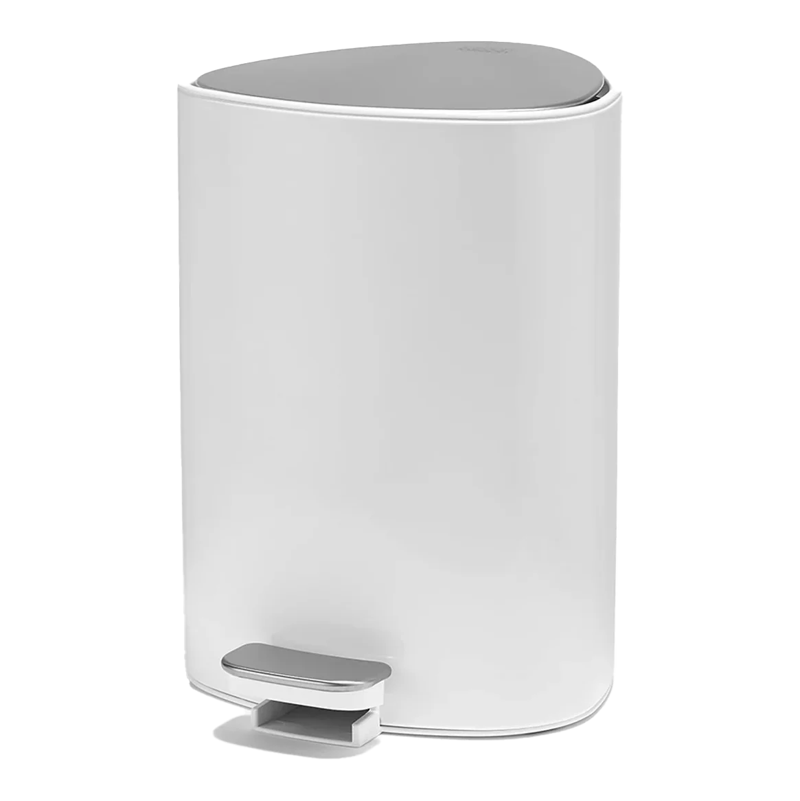 Joseph Joseph EasyStore 5L Bathroom Pedal Trash Can – Gloss White