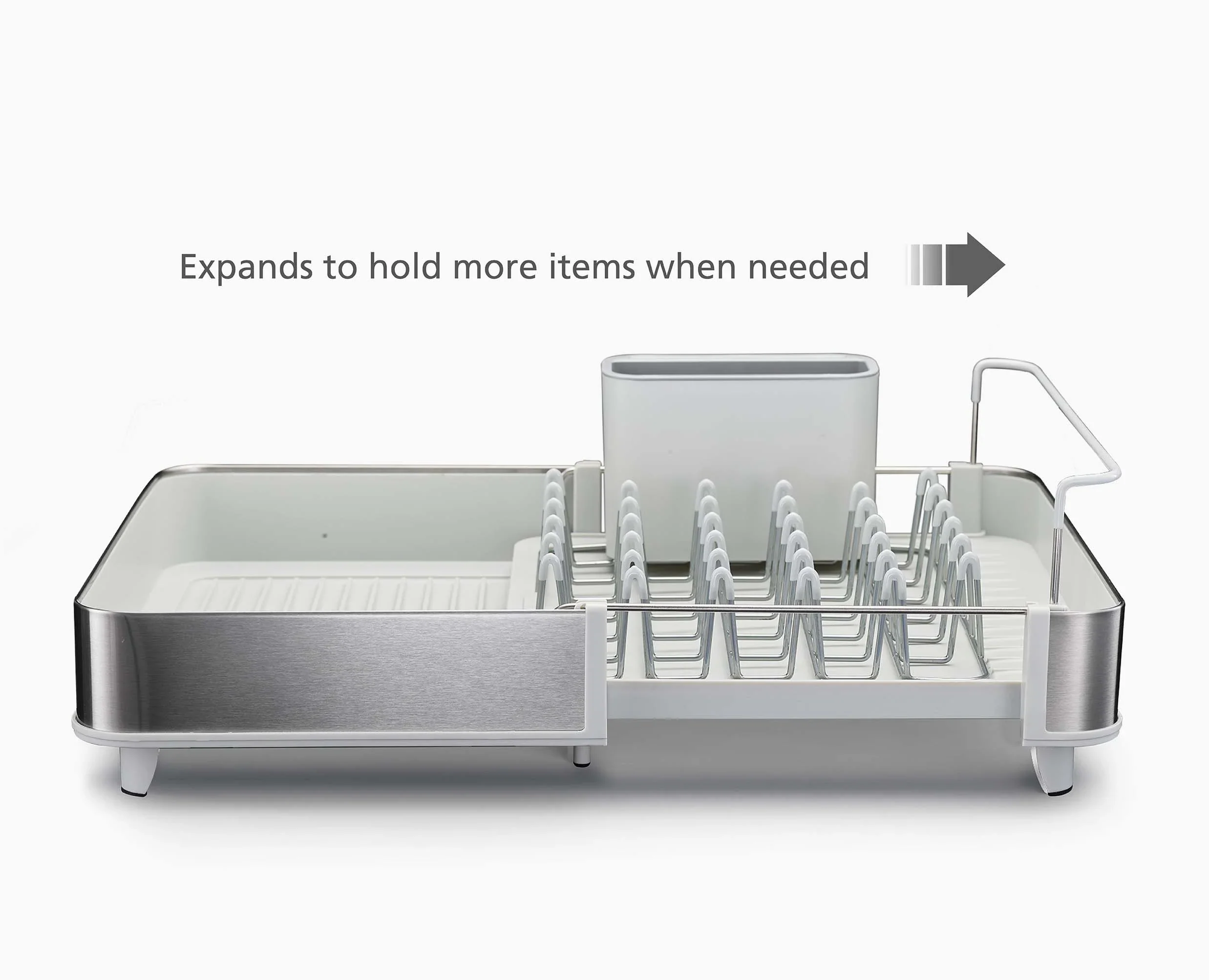 Joseph Joseph Extend Steel Expandable Dish Rack –  Stone - Image 7