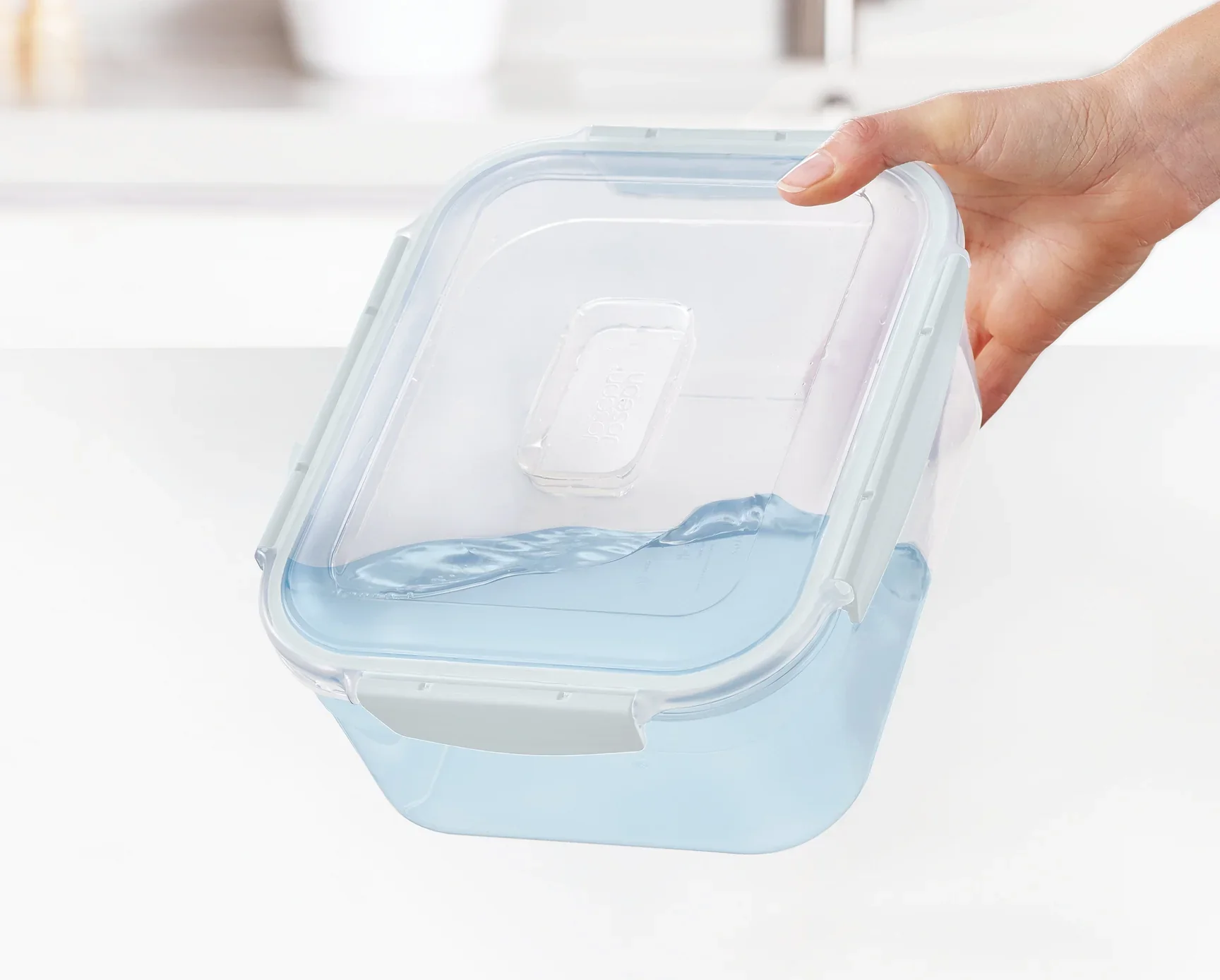 Joseph-Joseph Nest Lock Containers - Sky – 10 Piece Nesting Set - Image 3