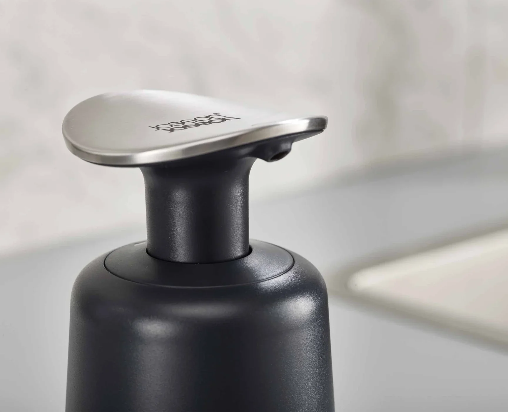Joseph Joseph Presto Hygienic Soap Dispenser – Gray - Image 2