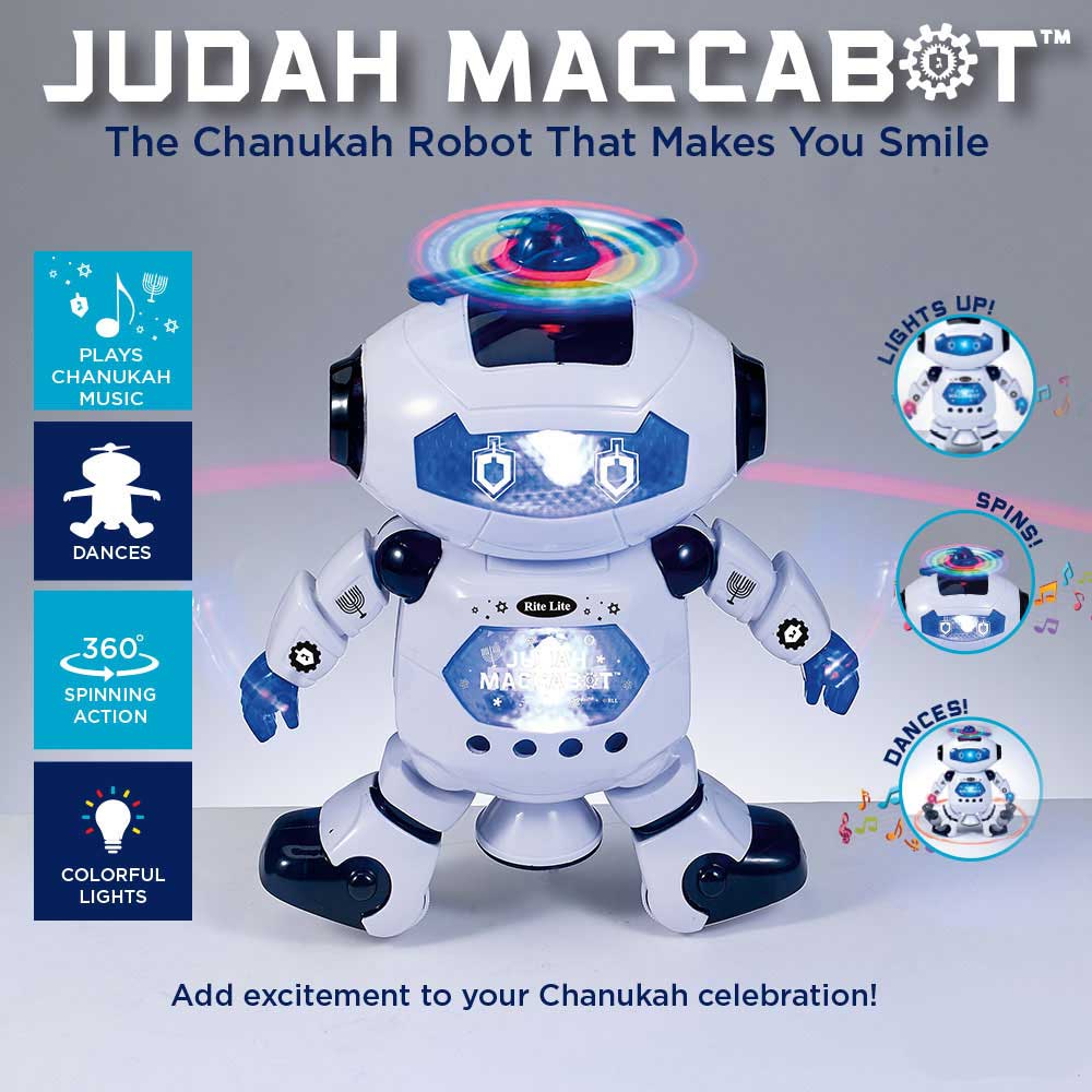 Judah Maccabot – Chanukah Dancing Robot - Image 3