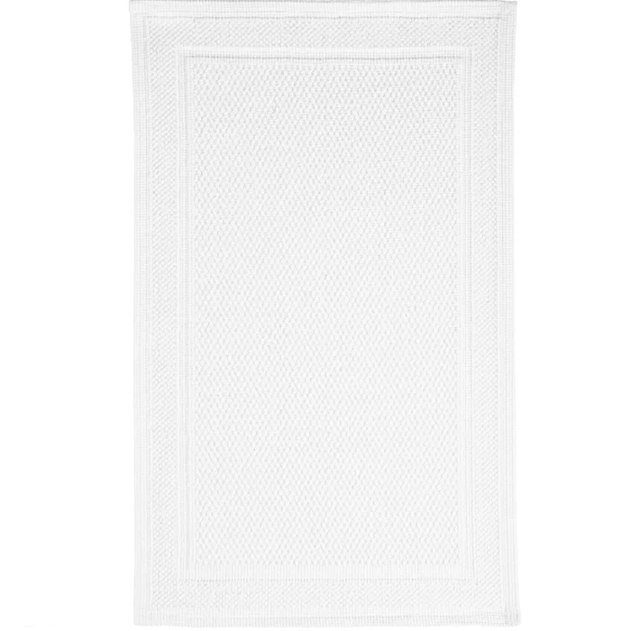 Kassatex Athens Bath Rug – White