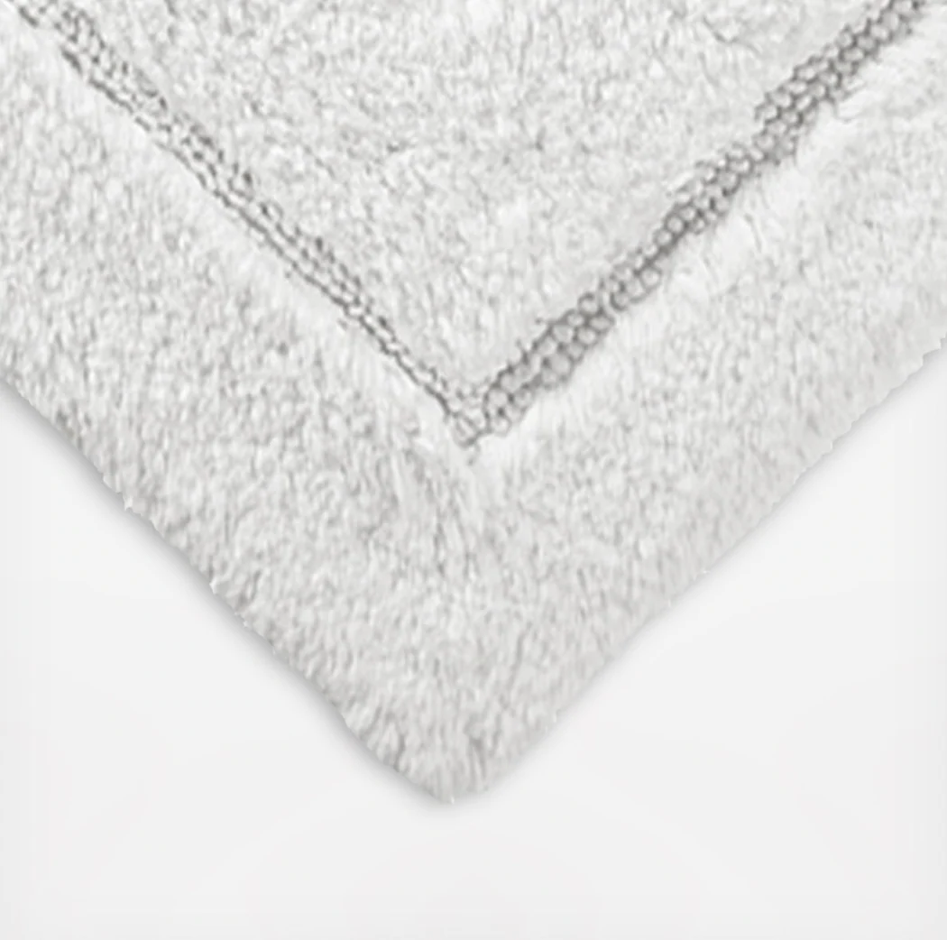 Kassatex Kassadesign Bath Rug – White – 20" x 32" - Image 2