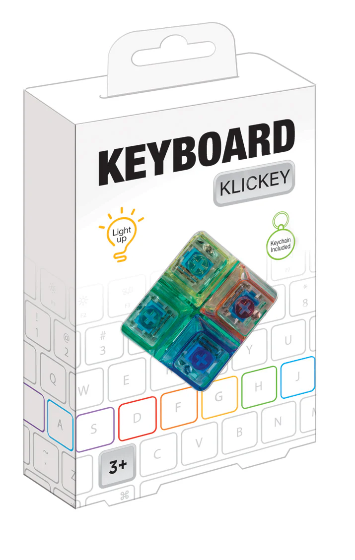 Keyboard Klick Fidget Toy – Rainbow
