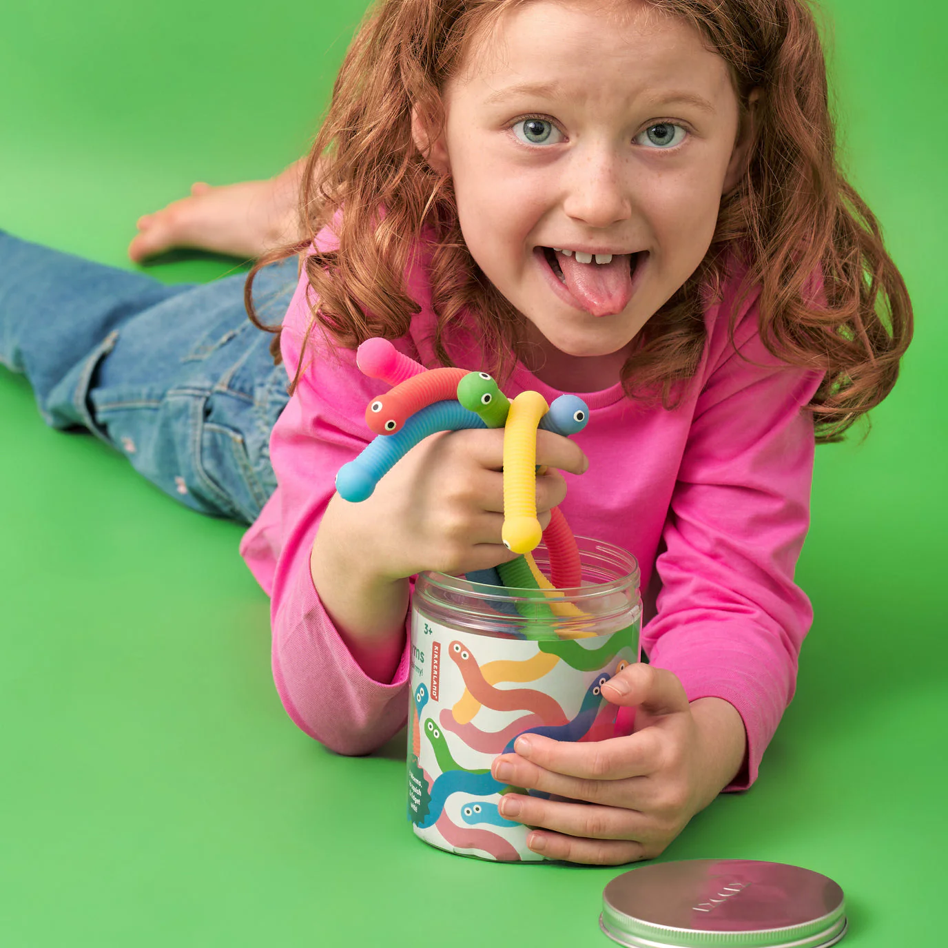 Kidoki Can of Worms Fidget Toy – Can of 6 - Image 5