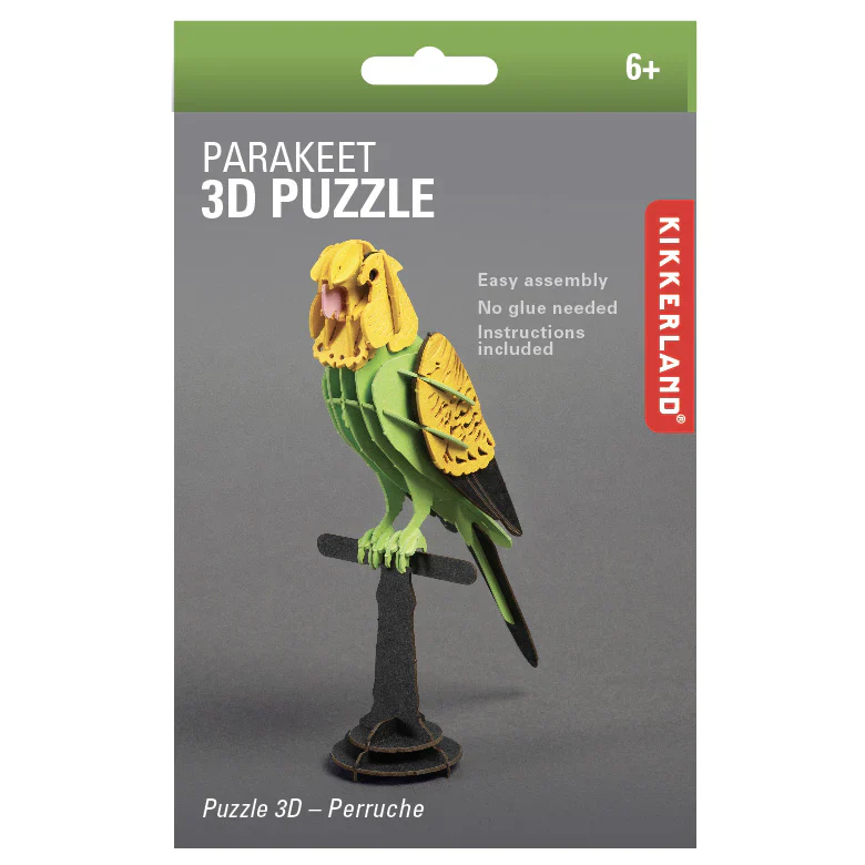 Kikkerland 3D Puzzle β Parakeet